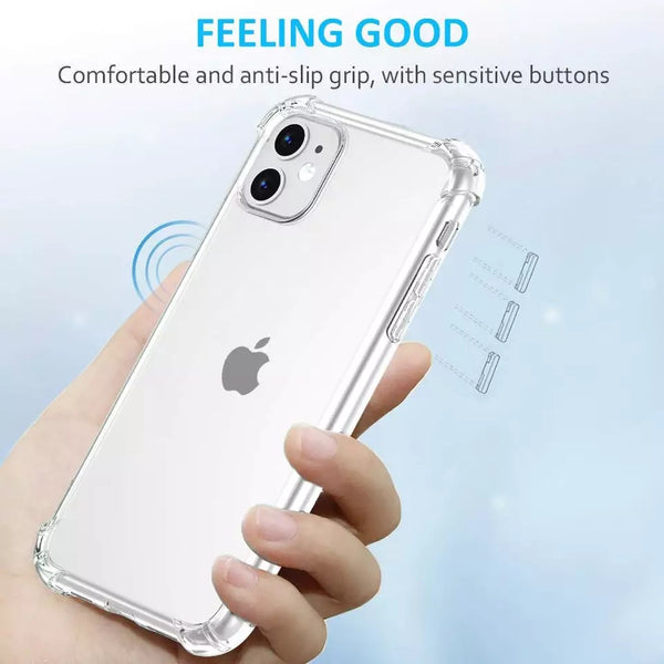 iPhone Shockproof Soft Clear Case