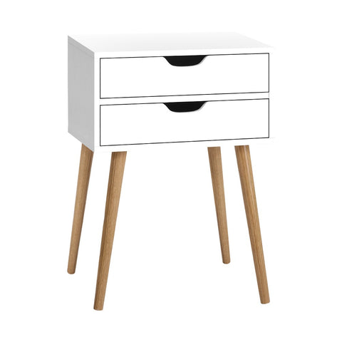 White Bedside Tables Drawers