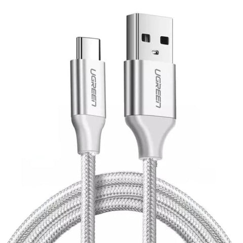 USB 2.0 Type-A to C Male Cable 1M -White