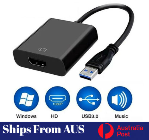 USB 3.0 to HDMI Converter Adapter Cable