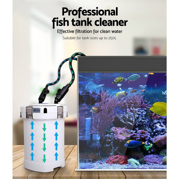 Aquarium External Canister Filter- 1250L