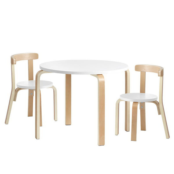 3pcs Nordic Kids Table Chair Set
