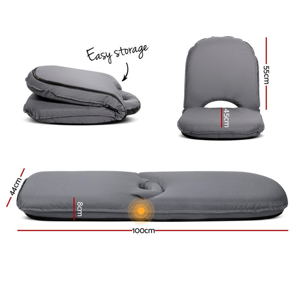 Grey Floor Lounge Sofa