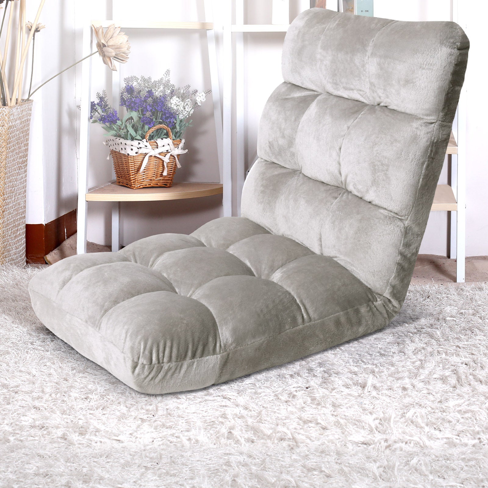 Grey Floor Lounge Sofa