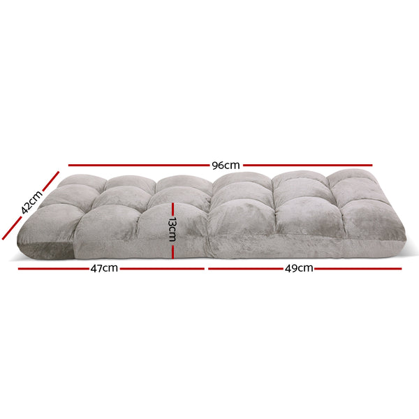 Grey Floor Lounge Sofa