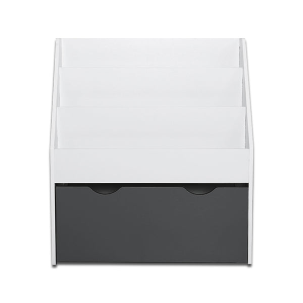 Kids Wooden Storage Organizer- White