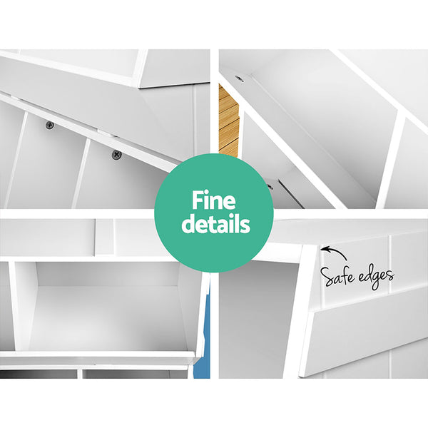 Kids Toy Stackable Bookshelf  Organizer