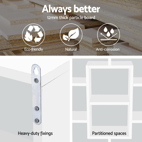 White Floating Wall Shelf