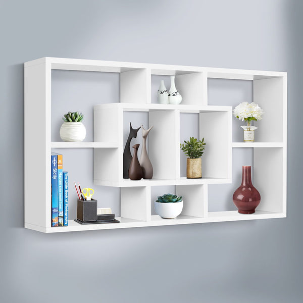 White Floating Wall Shelf