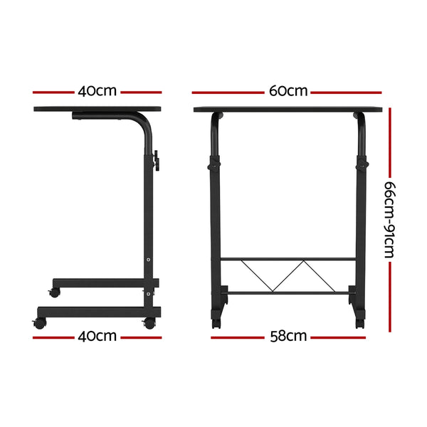 Black Portable Laptop Table Desk