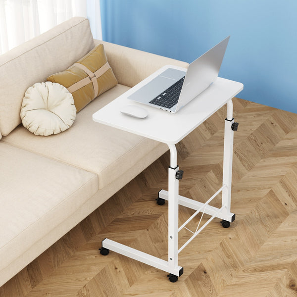 White Portable Laptop Table Desk