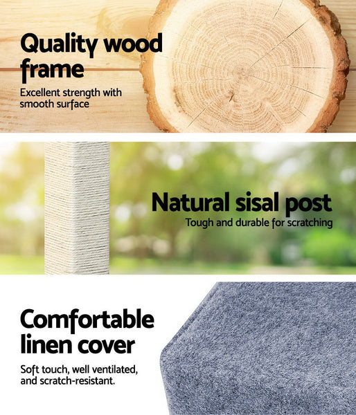 124cm Cat  Scratching Post