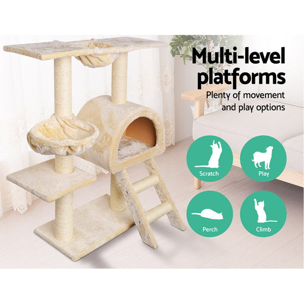 100cm Cat  Scratching Post-Beige