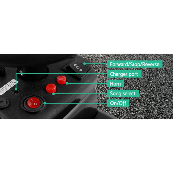 Kids Electric Car Toy- Black