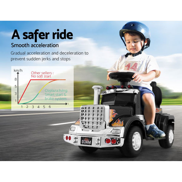 Kids Electric Car Toy- Black
