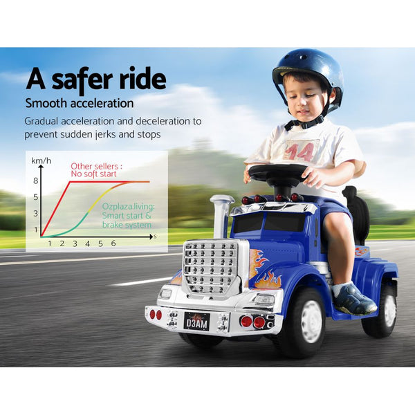 Kids Electric Car Toy- Blue