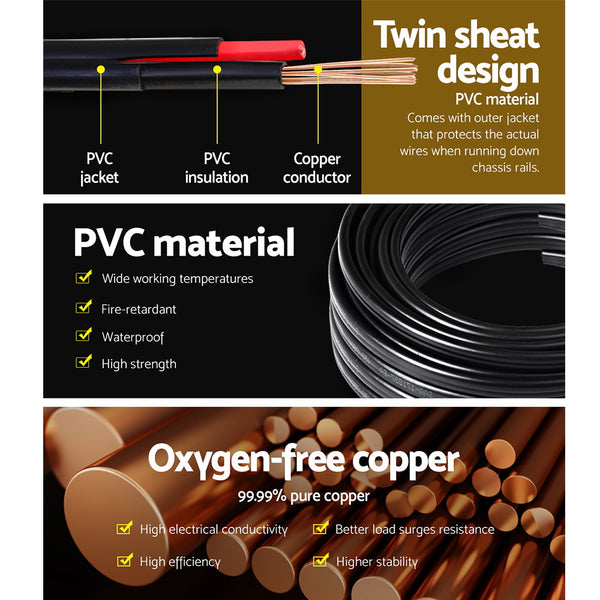 30M Twin Core Extension Wire- 2.5MM