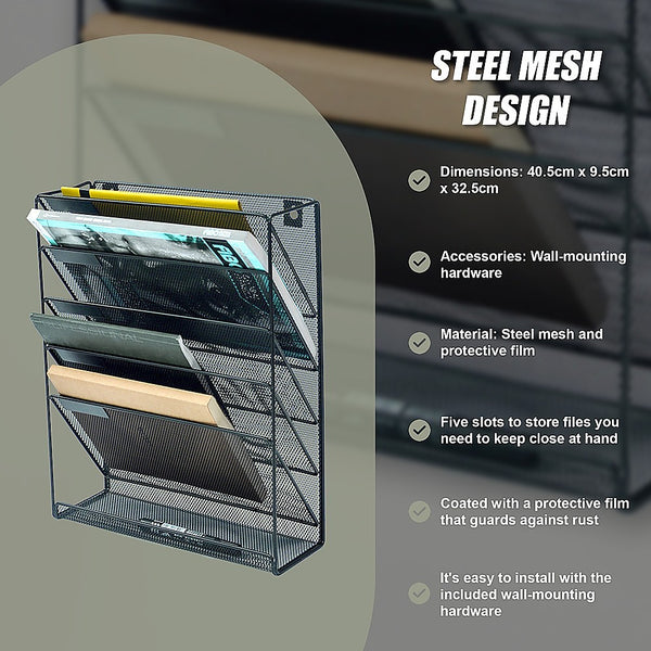 6 Pocket Hanging File Sorter