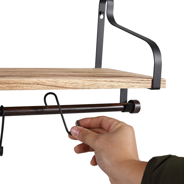 Floating Shelf Brackets Storage Hook
