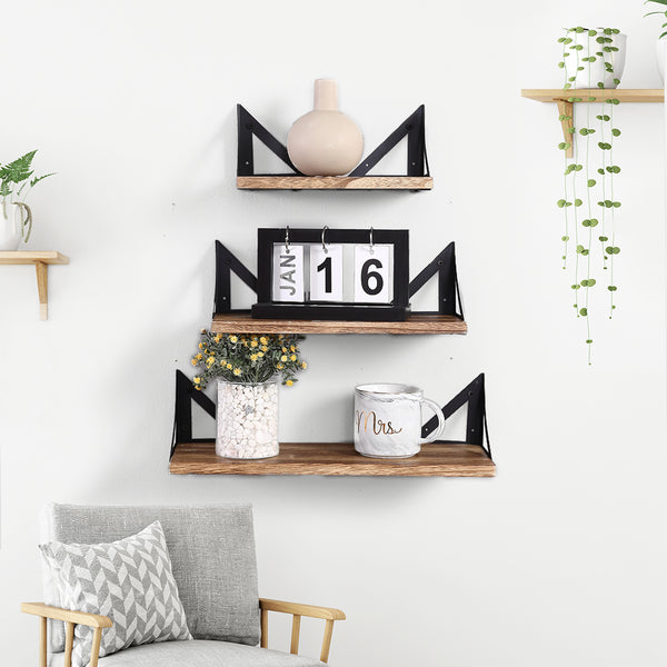 3pcs Floating Shelf Brackets