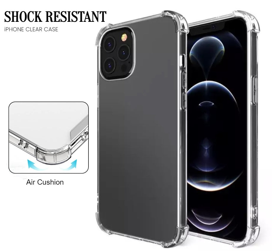 iPhone Shockproof Soft Clear Case