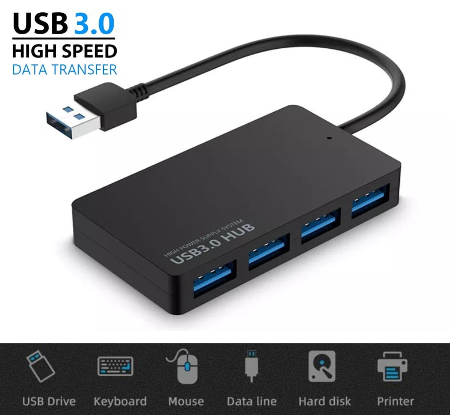 4-Port USB 3.0 Hub