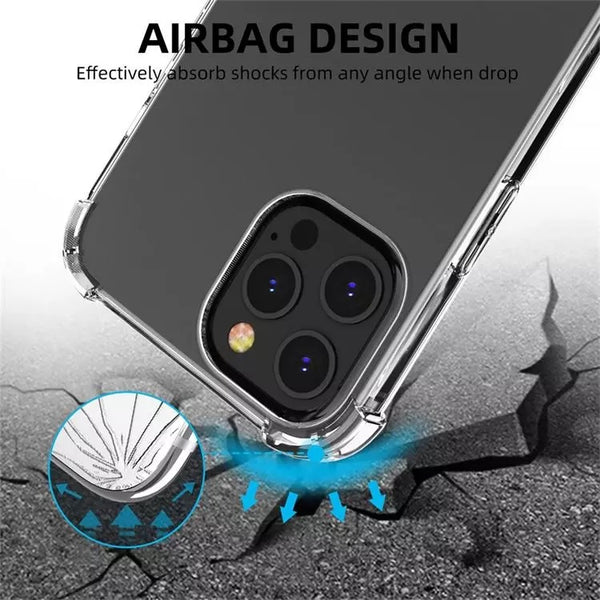 iPhone Shockproof Soft Clear Case