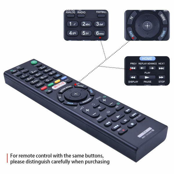 Sony Bravia Replacement Remote Control - RMT-TX100D