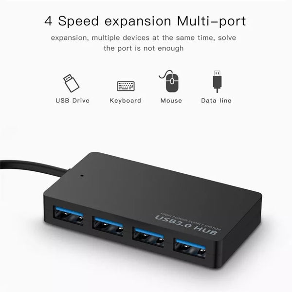 4-Port USB 3.0 Hub