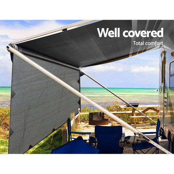 3.4m Caravan Privacy Screens