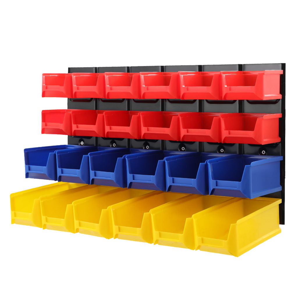 24pcs Bin Wall Mounted Storage