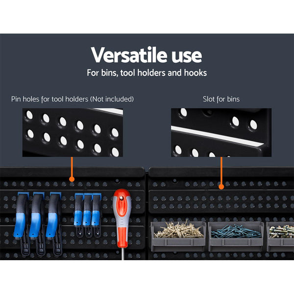 30 Bin Wall Mounted Rack Storage