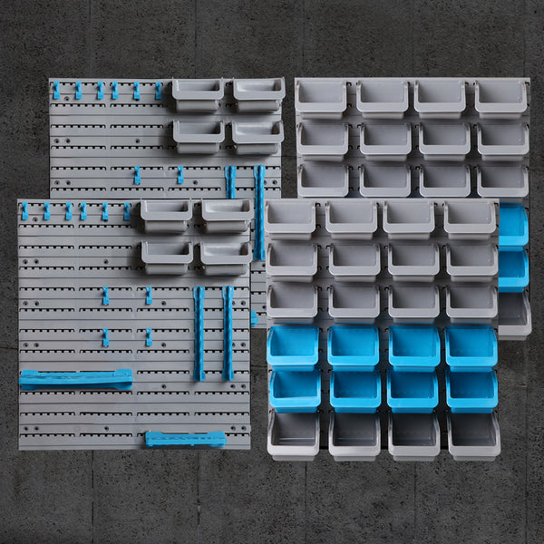 88 Parts Wall-Mounted Storage