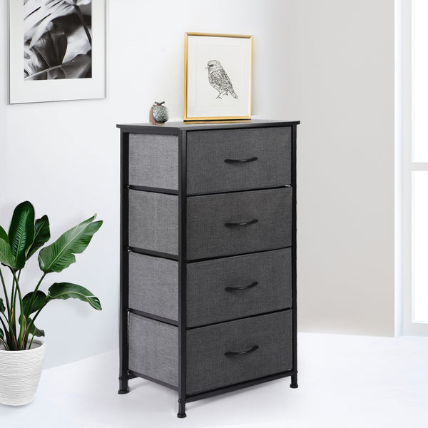 3 Drawers Bedside Table Chest Storage