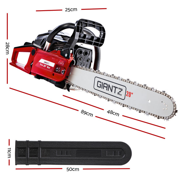 52cc Petrol Pruning Chainsaw