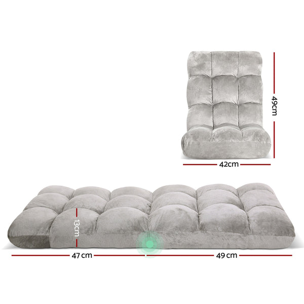 Grey Floor Lounge Sofa