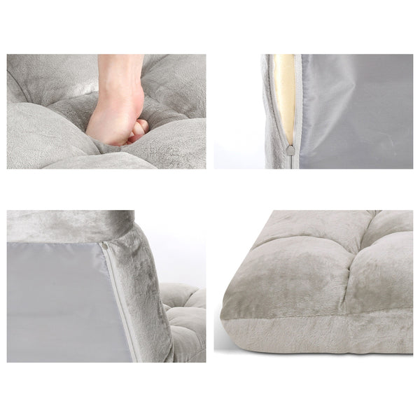Grey Floor Lounge Sofa