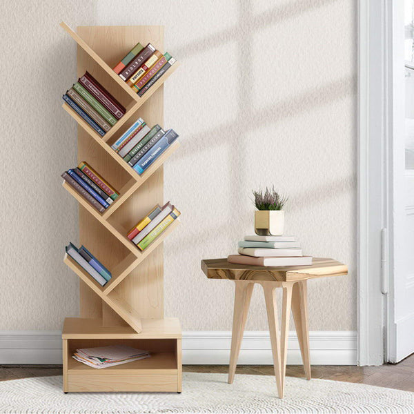Natural 7-Shelf Tree Display