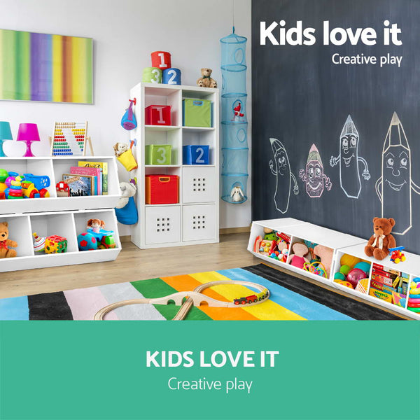 Kids Toy Stackable Bookshelf  Organizer
