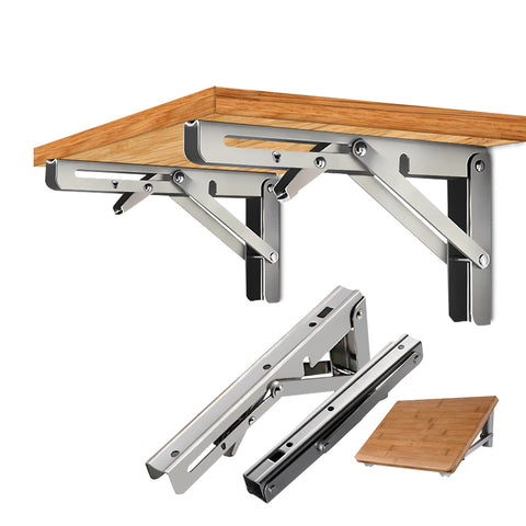 2pcs 14" Folding Shelf Bracket