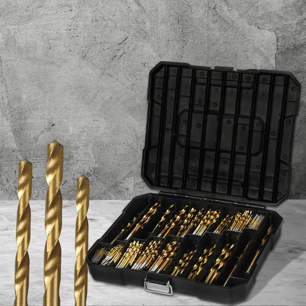 230pcs 1mm-10mm Drill Bits Set