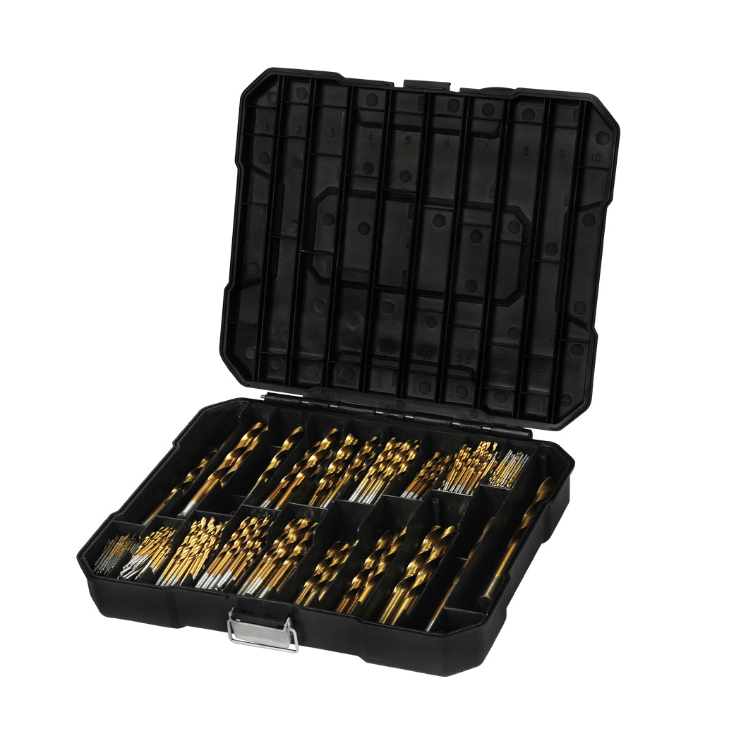 230pcs 1mm-10mm Drill Bits Set