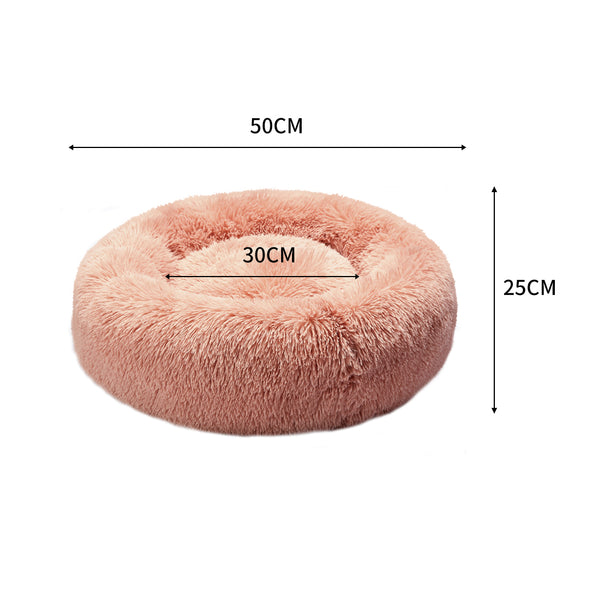 Pet Small Donut Nest- Pink