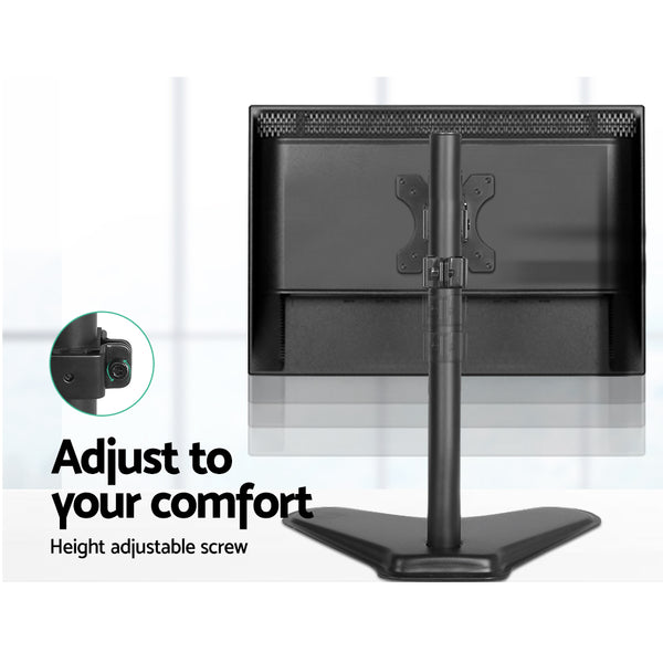 Monitor Arm Stand Single Black