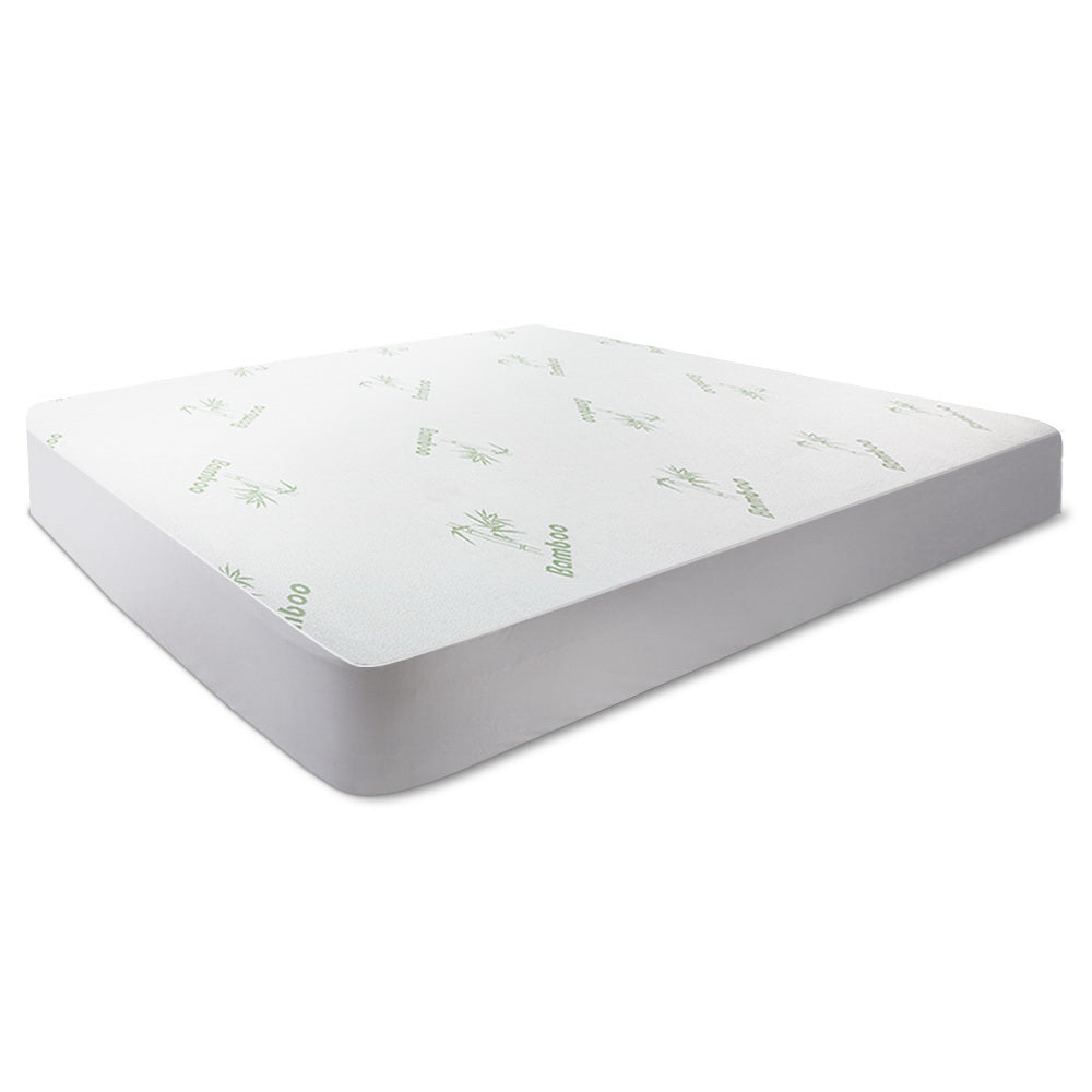 Queen Bed  Bamboo Mattress Protector