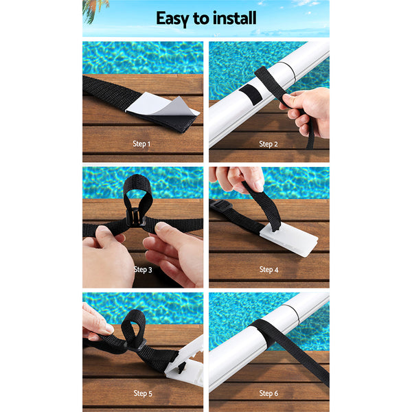 8pcs Pool Roller Attachment Straps