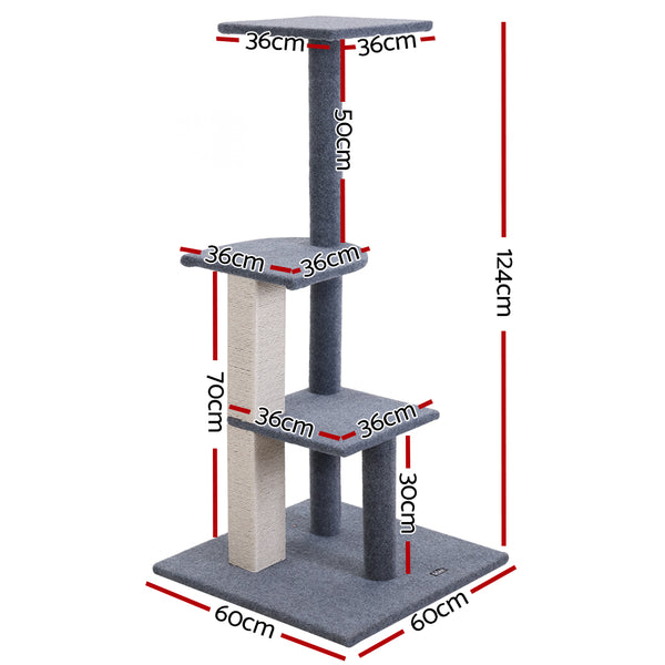 124cm Cat  Scratching Post