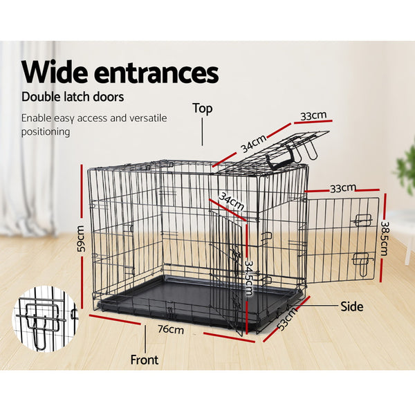 36inch Pet Cage - Black