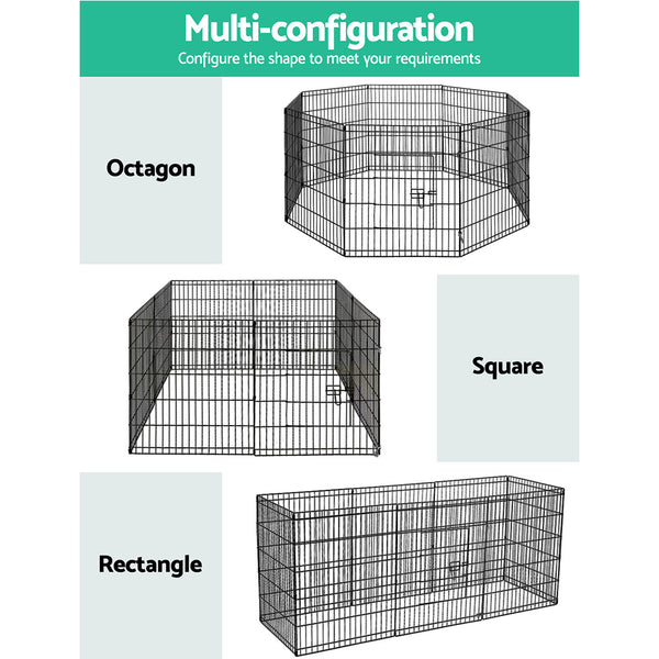 30" 8 Panel Pet Dog Playpen