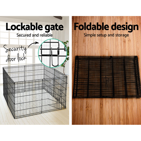 30" 8 Panel Pet Dog Playpen
